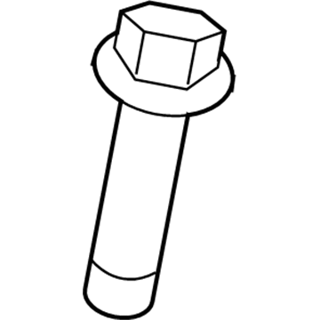 Dodge 6510352AA Instrument Panel Speaker Screw