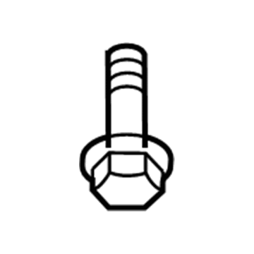 Jeep 6104215AA Transmission Mount Bracket Bolt