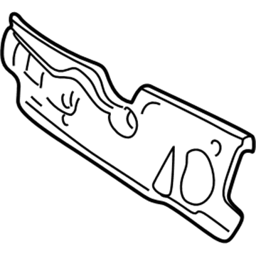 Dodge 4580767AE Silencer - Cowl Plenum Panel Upper