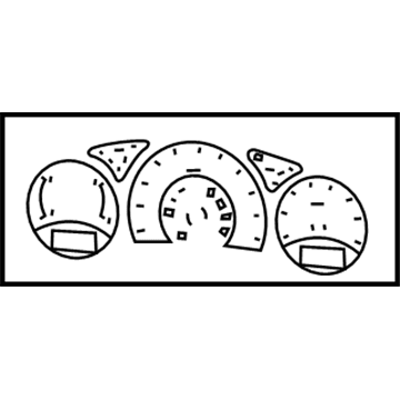 Dodge Dakota Instrument Cluster - 4839000AA