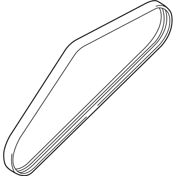 Chrysler MN187017 Power Steering Belt