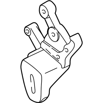 Chrysler MD322585 Tension Pulley Bracket