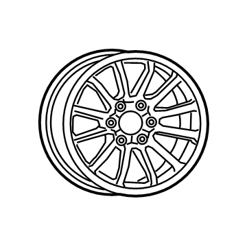 Mopar 4755197AA Wheel, Spare