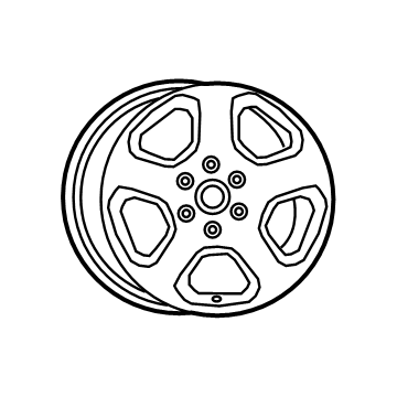 2020 Ram 1500 Spare Wheel - 5YD54LS1AA