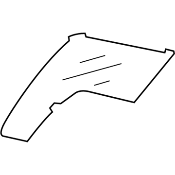Dodge 5139932AA Sunroof Glass