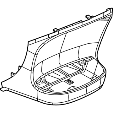 Ram 7DM43JXWAH Center Cover