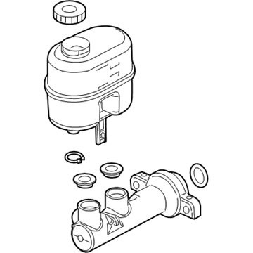 2009 Chrysler Aspen Brake Master Cylinder - 68046474AA