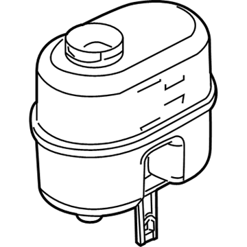 2007 Chrysler Aspen Brake Master Cylinder Reservoir - 5179927AA