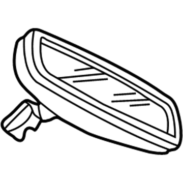 Jeep 4696545AB Mirror Inside