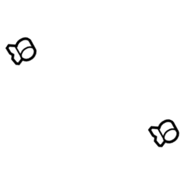 Ram 4805742AC Washer Nozzle