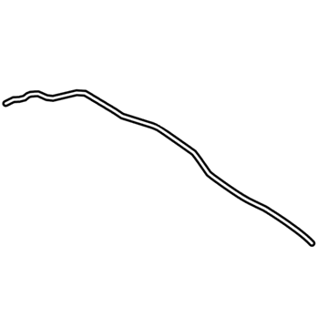 Mopar 68184362AE Washer Hose, Front