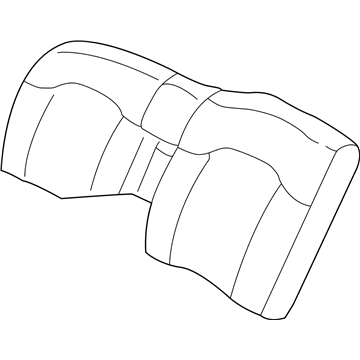 Dodge UN731DVAA Seat Back Cover