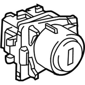 Jeep 68312198AA Lock Cylinder