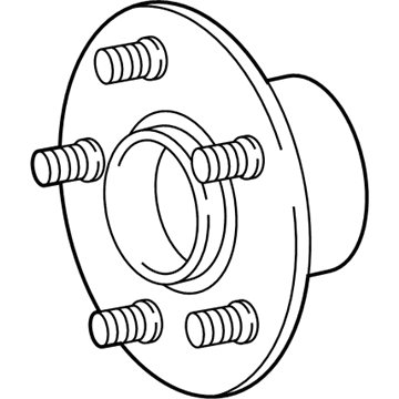 Chrysler 4616477AB Hub & Bearing