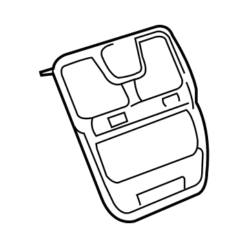 Dodge 1SQ531X9AE Center Bezel