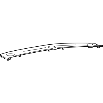 Dodge 1SE86DX9AD Defroster Grille