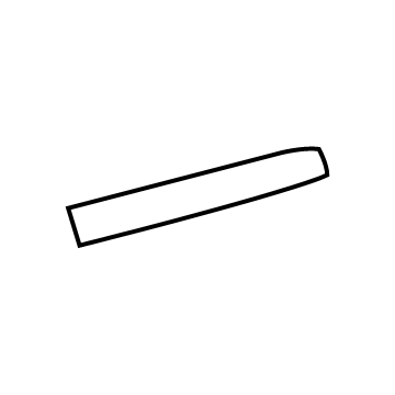 Dodge 5PB88DX8AA Outer Molding