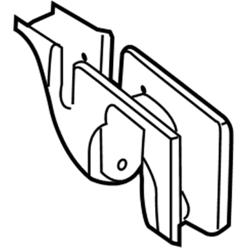 Dodge 68007813AA Rear Support