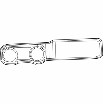 Jeep 68607669AD Cluster Bezel