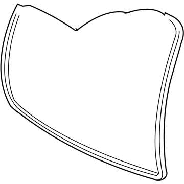 Chrysler 55364425AG Lift Gate Weatherstrip