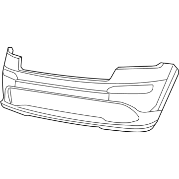 Jeep 68311026AA Bumper Cover
