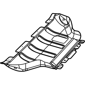 Jeep 68089029AD Lower Shield