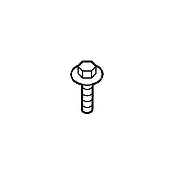 Ram 6511069AA Center Belt Assembly Screw