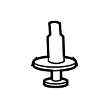 Dodge 4805405AB Bumper Cover Fastener