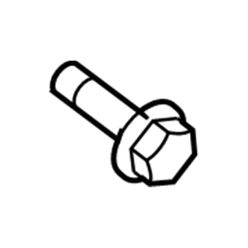 Dodge 6505520AA Bumper Cover Screw