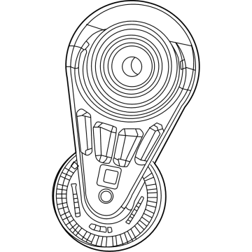 Jeep 4893759AB Belt Tensioner