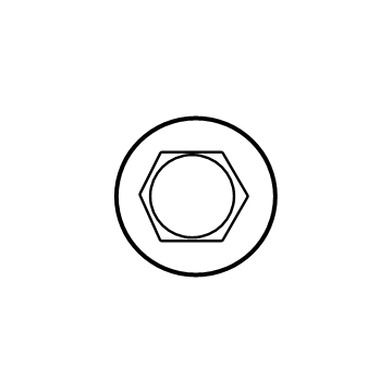 Jeep Idler Pulley Bolt - 6512117AA