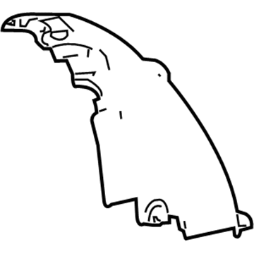 Dodge 68014740AA Inner Wheelhouse