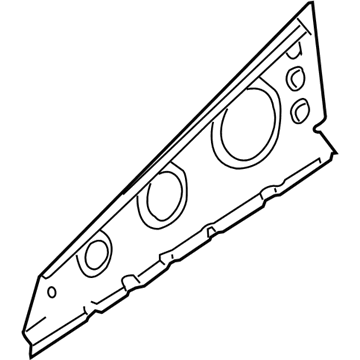 Dodge 68008424AA Side Reinforcement