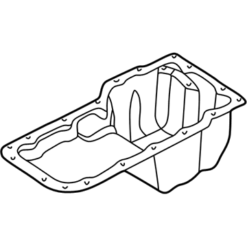 Jeep Oil Pan - 53022293AA