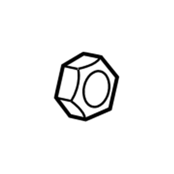 Jeep 6502585 Mount Bracket Nut