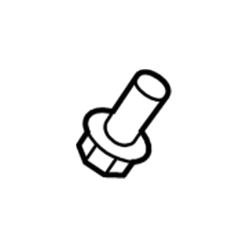 Chrysler 6510170AA Belt Molding Screw