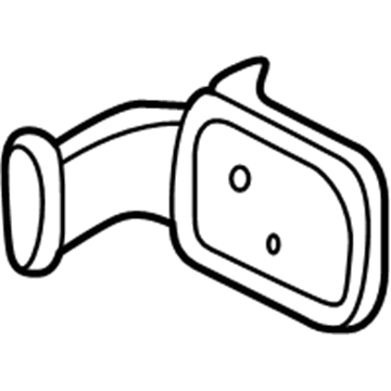 Dodge 55076083 Handle, Inside