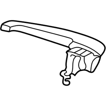 Dodge 55075654 Handle, Outside