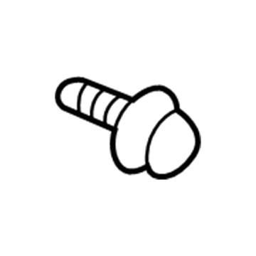 Dodge 6032723 Door Trim Panel Screw