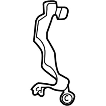 Dodge 4628691AB Pull Pocket Bracket