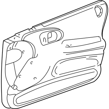 Dodge PR51XDVDB Door Trim Panel