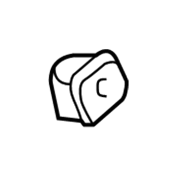Dodge 6505325AA Door Trim Panel Nut
