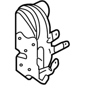 Dodge Ram 2500 Door Latch Assembly - 55372844AB