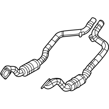 Chrysler 68276677AB Converter & Pipe