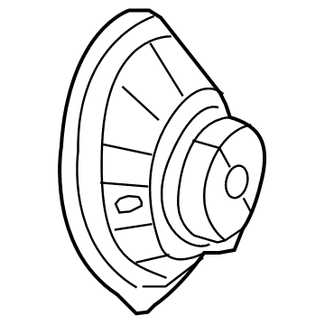 Jeep 5091019AB Front Driver Speaker