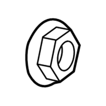 Jeep 5212525 Axle Assembly Lock Nut