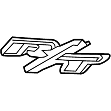 Dodge 68227442AB Nameplate