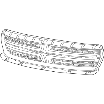 Dodge 5PP33DX8AB Upper Grille