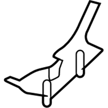 Jeep 52059352AB Tow Eye Stud Plate