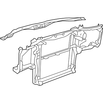Jeep 68024918AC Radiator Support